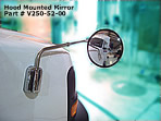 Hood Mounted Mirror